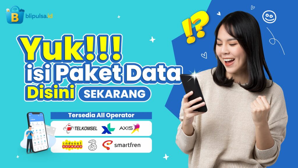 Blipulsa hadir untuk pembelian pulsa lebih cepat, aman, dan pasti.