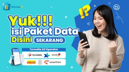 Blipulsa hadir untuk pembelian pulsa lebih cepat, aman, dan pasti.